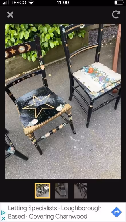 Photo of free 4 x chairs (Loughborough) #3