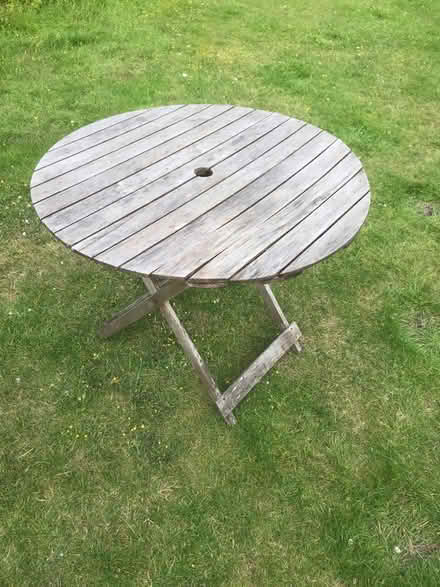 Photo of free Wooden Garden/ Patio Table (Central Woodley RG5) #1