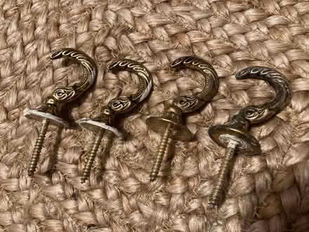 Photo of free Curtain tieback hooks, set of 4 (Hassocks BN6) #1