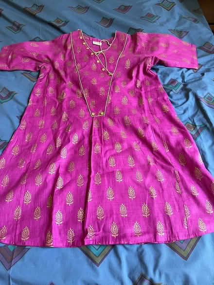 Photo of free Cotton kurta pyjama set (Saratoga) #2