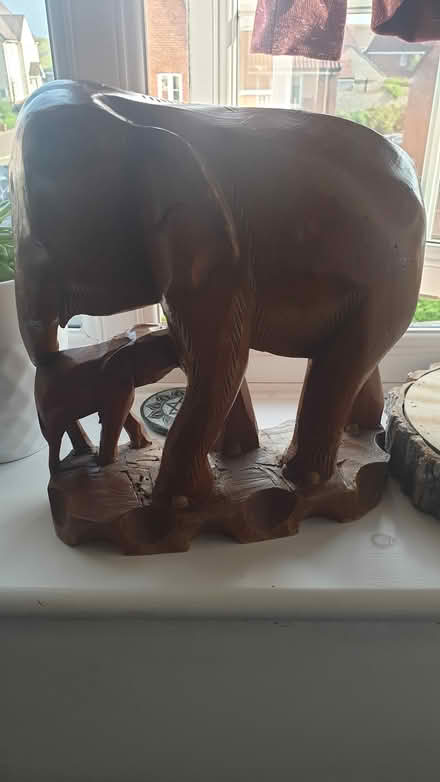 Photo of free Wooden elephants π (Wells somerset) #1