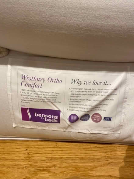 Photo of free Double mattress (pocket sprung) (BR7) #3