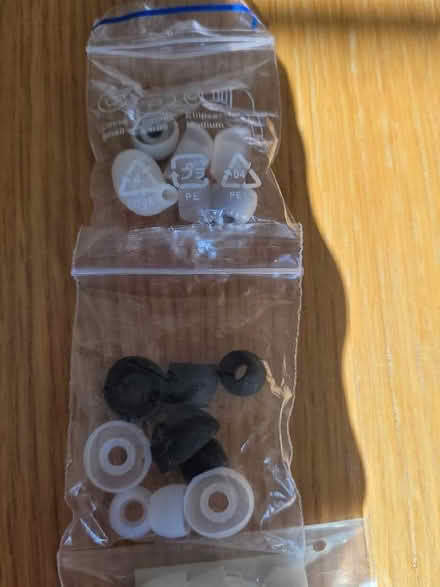 Photo of free silicone earbuds- never worn (various sizes) (The Delves WS5) #1