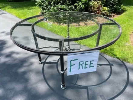 Photo of free Outdoor Dining Table (Andover) #1