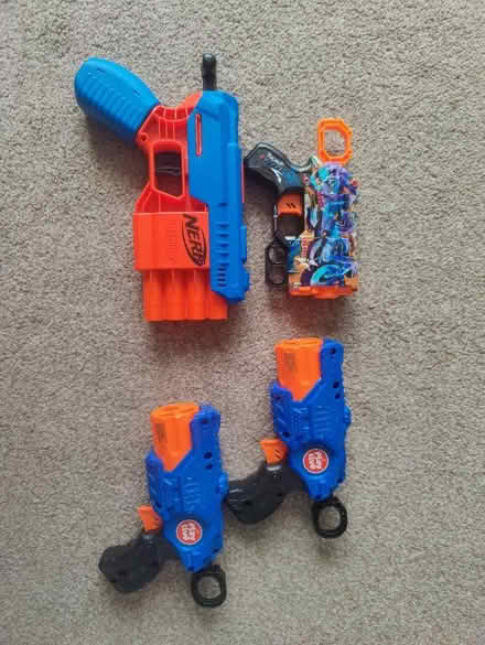 Photo of free Nerf guns x4 (Snodland Kent) #1
