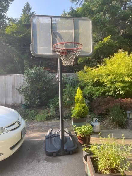 Photo of free basketball hoop (Portland Forest Heights) #1