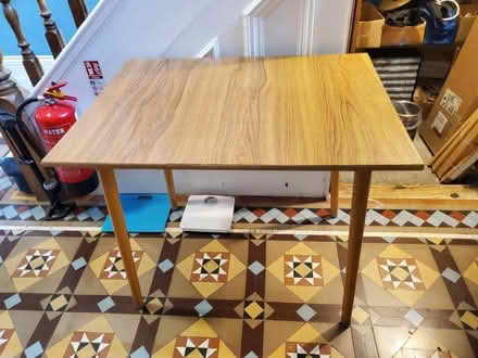 Photo of free Wooden retro table (Norham Manor OX2) #2