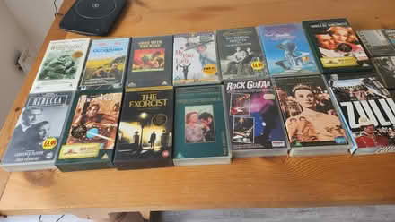 Photo of free Cassette tapes and VHS videos (Crowhurst east sussex) #1