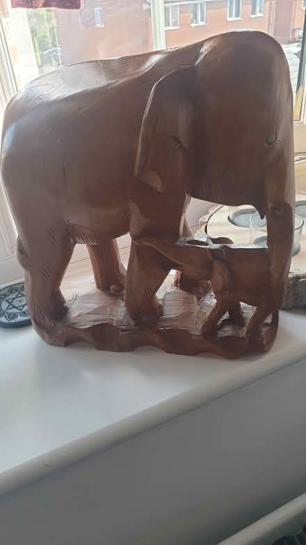 Photo of free Wooden elephants π (Wells somerset) #2