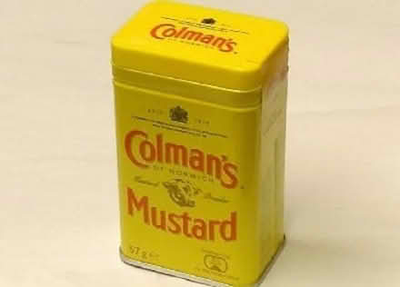 Photo of Empty 57g mustard tins with lids (Havant PO9) #1