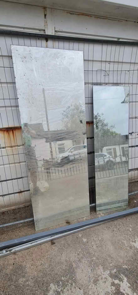 Photo of free Two sheets of mirror glass (Buckhurst Hill IG9) #2