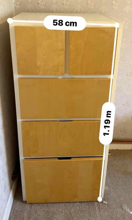 Photo of free Tall Chest of Drawers (Locksbottom BR6) #2