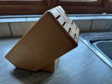 Photo of free Wooden Block for knives/scissors (Fareham PO15) #1