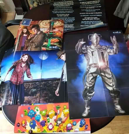 Photo of free Dr Who posters, some double sided (Prittlewell SS2) #1