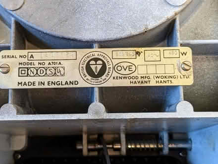 Photo of free Kenwood Chef, needs a little work on it. (Braintree CM7) #1