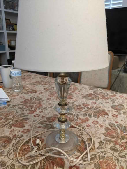 Photo of free Table lamp & shade (77004) #1
