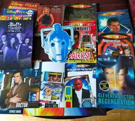 Photo of free Dr Who and Buffy books, sticker books etc (Prittlewell SS2) #1