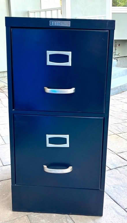 Photo of free Vintage 2-drawer file cabinet (Near Roy Cloud elem. school) #1