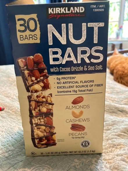 Photo of free Costco nut bars (St. Petersburg, florida) #1