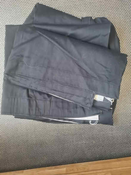 Photo of free Black curtains plain (HP13) #2