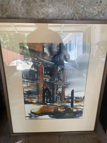 Photo of free Framed art (Beachwood Canyon) #1