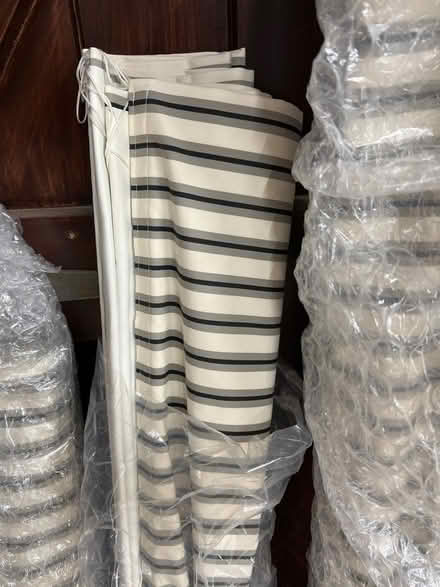 Photo of free 4 striped Roman blinds (Lower Kinnerton CH4) #2