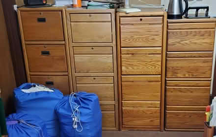Photo of free Wooden file cabinets (Central Alameda) #1
