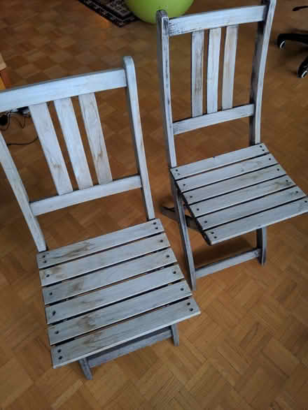 Photo of free two folding chairs (Forest Hill) #1