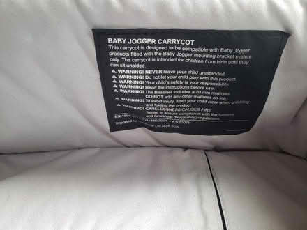 Photo of free BabyJogger Carrycot and adapters (CH49) #3