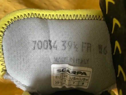 Photo of free Climbing shoes UK 6 (Cambridge Heath, E2) #3