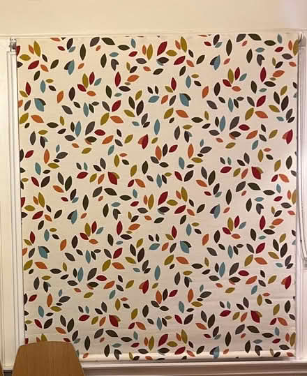 Photo of free Roller blind, 120 cm W x 180 cm L (Mayfield EH9) #1