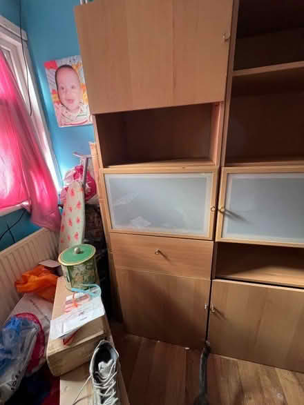 Photo of free Large storage cabinet can be split LU3 (Marsh Farm LU3) #3