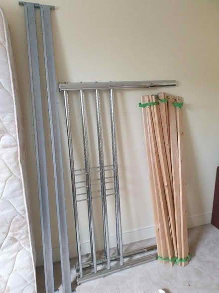 Photo of free Double bed and mattress (PO19) #2