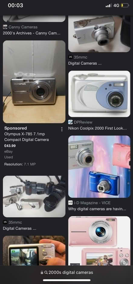 Photo of Used digital camera (Old Marston OX3) #1