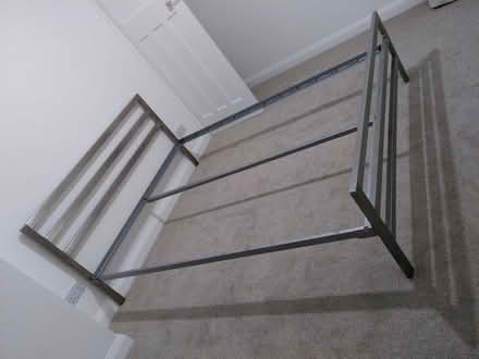 Photo of free Kingsize metal bed frame (Bowerham LA1) #3