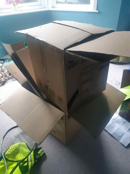 Photo of free Boxes and bubble wrap (SN15) #1