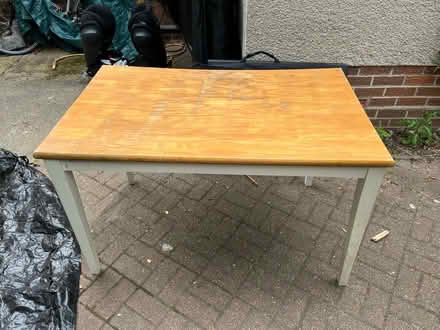 Photo of free Wooden table (Cambridge CB4) #2