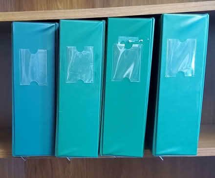 Photo of free 4 inch binders (Central Alameda) #1