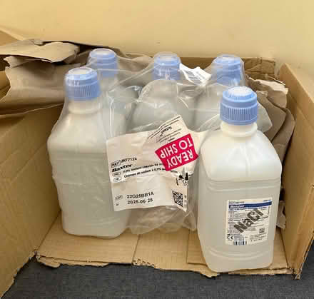 Photo of free Sodium chloride for irrigation x 5 (Stamford Lincs) #1