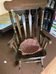 Photo of free furniture (headboard, stools, rocking chair)- Boyds near Black Hill Regional Park #2