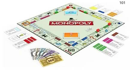 Photo of Monopoly set pieces for art project (20879) #1