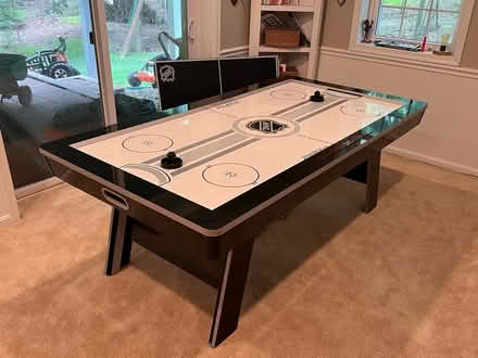 Photo of free Combo air hockey/ping pong table (Oakton) #2
