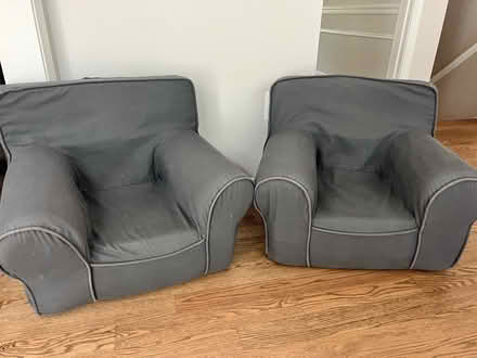 Photo of free Gray Pottery Barn Kids chairs (Oakton) #1