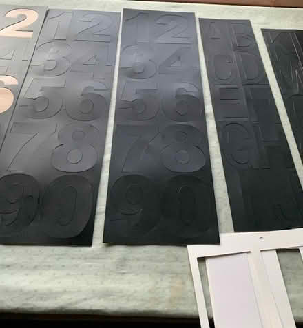 Photo of free Vinyl stick on numbers and letters (Shaker Heights) #2