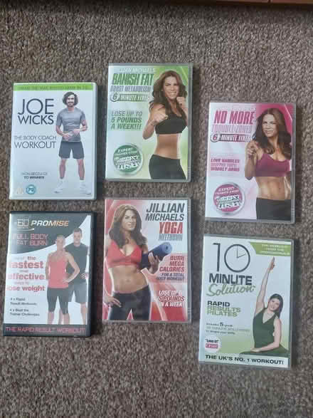 Photo of free 6 fitness dvds (Ellenbrook M28) #1