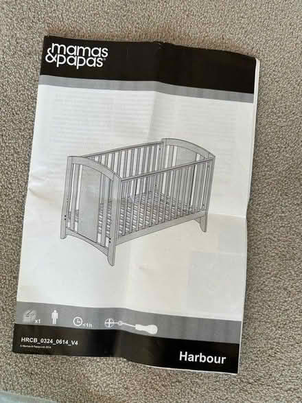 Photo of free Mammas & Papas Cot Bed (Whitchurch on Thames) #4