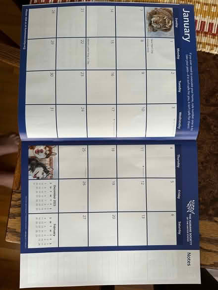 Photo of free 2024 calendar/planner (Ridge & Main) #2