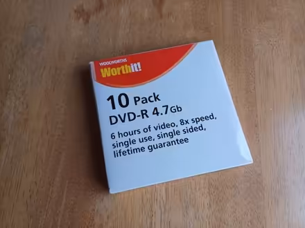 Photo of free Blank DVD-R (Shortstown MK42) #1