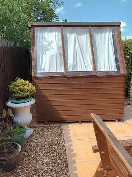 Photo of free Potting shed 5x6 (Baldock, Clothall Common SG7) #2