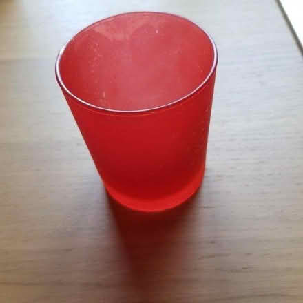 Photo of free Red Glass Tealight Holders (Handforth SK9) #1